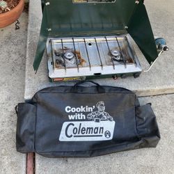 Coleman Stove With Case