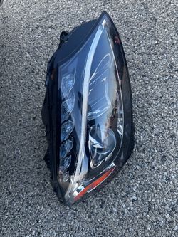 Two working used C300 led headlights
