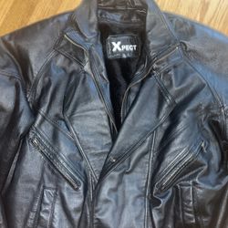 Biker Black Leather Jacket 