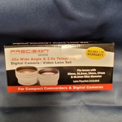 PRECISION DESIGN DIGITAL MULTI-COATED WIDE & TELEPHOTO LENS