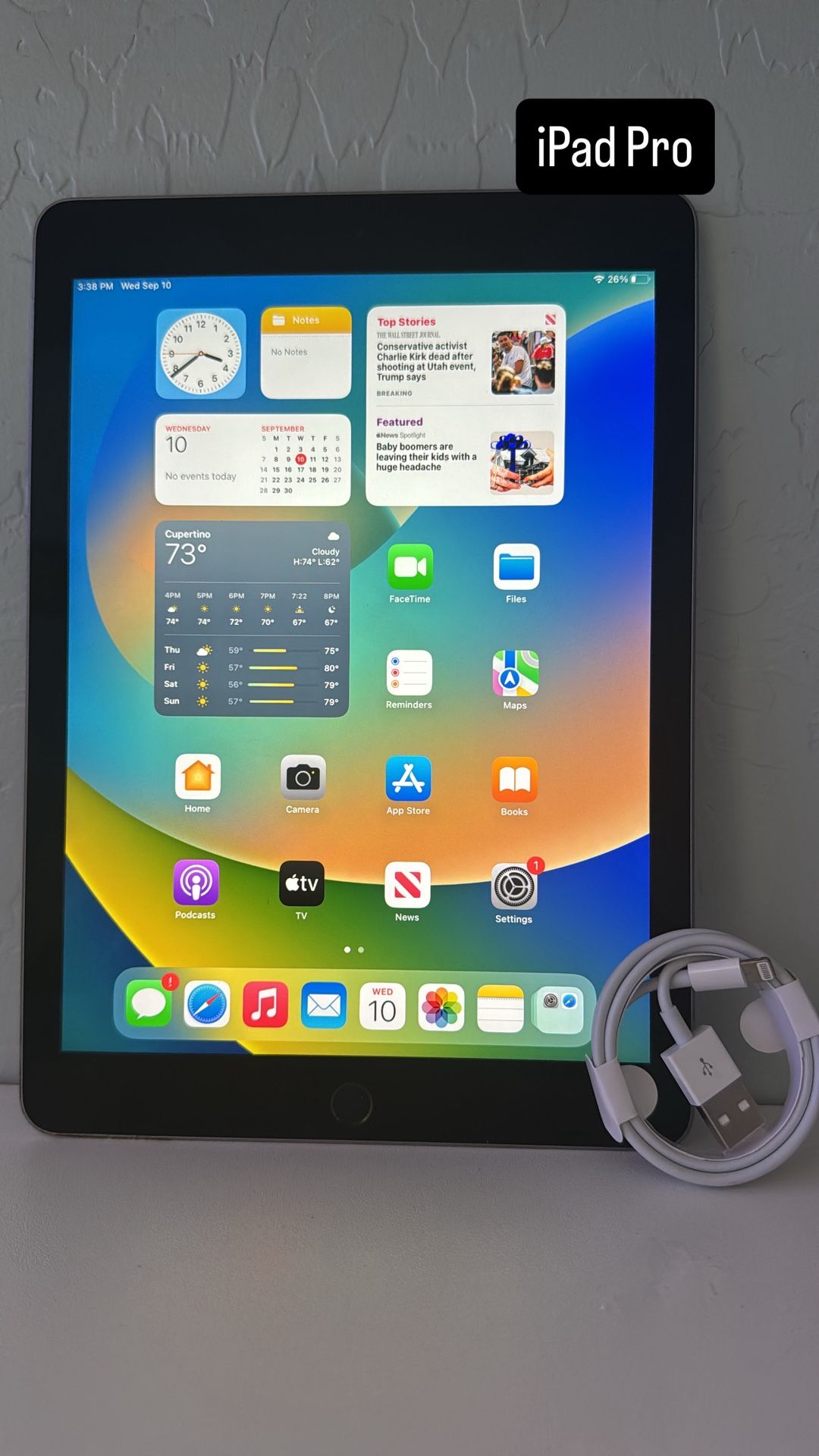 iPad Pro. Like New And Unlocked!