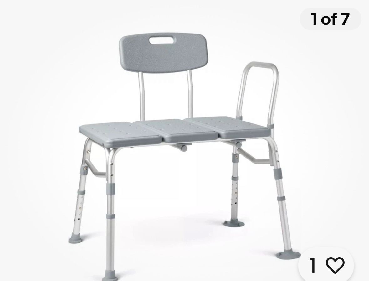 Guardian Transfer Bench With Back Push Button 400 Pound Max G3 – 100KBX1