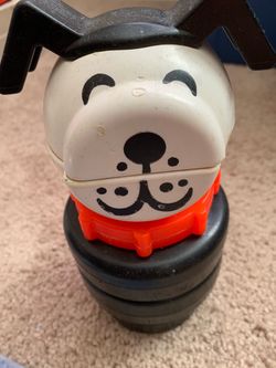 Vintage Fisher-Price Little People BIG Dog Figure