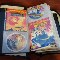 Disney cartoon DVDs