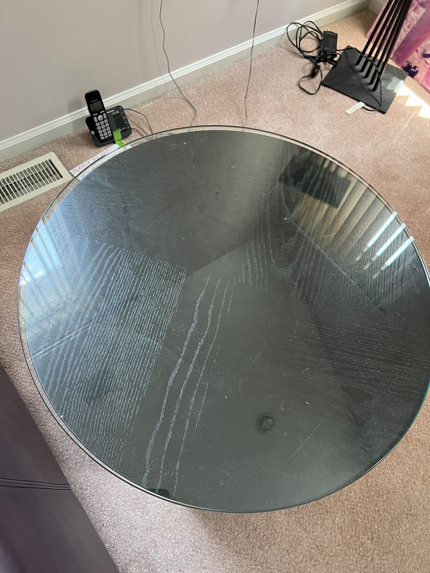 Table With Glass