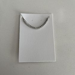 925 Silver Lab Grown Tennis Bracelet 1/4ct