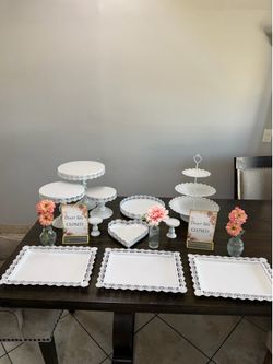 Dessert stands