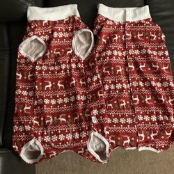 Christmas After Surgery Suits For Dogs Size 3XL