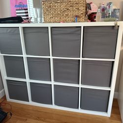 12 Box Bookcase
