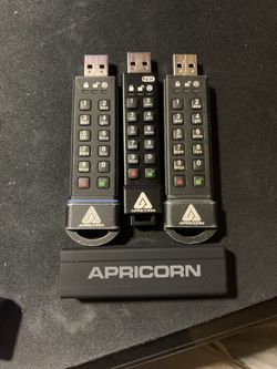 Encrypted 128GB USB Flash Drives - Aegis Apricorn