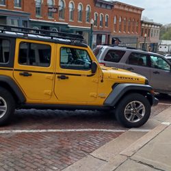 120 POUND JL JEEP 4 DOOR SOLID STEEL ROOF RACK