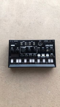 Korg Volca Kick - works great - no power cord, no battery cover