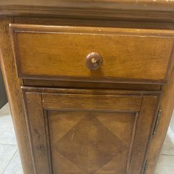 Beautiful Real Wood end table