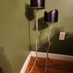 6" Round Candleholders