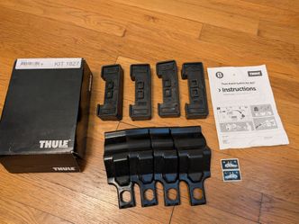 Thule Rapid System Fit Kit 1827 – Complete OEM Fit Kit – Toyota Tacoma Double Cab (2005–2015)