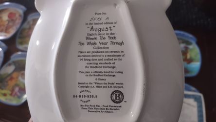 Winnie the Pooh collection plates