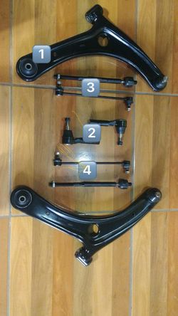 Jeep compass front lower arm parts