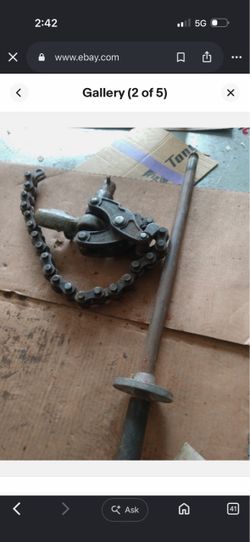 RIDGID No.246 Soil Pipe Cutter with handle