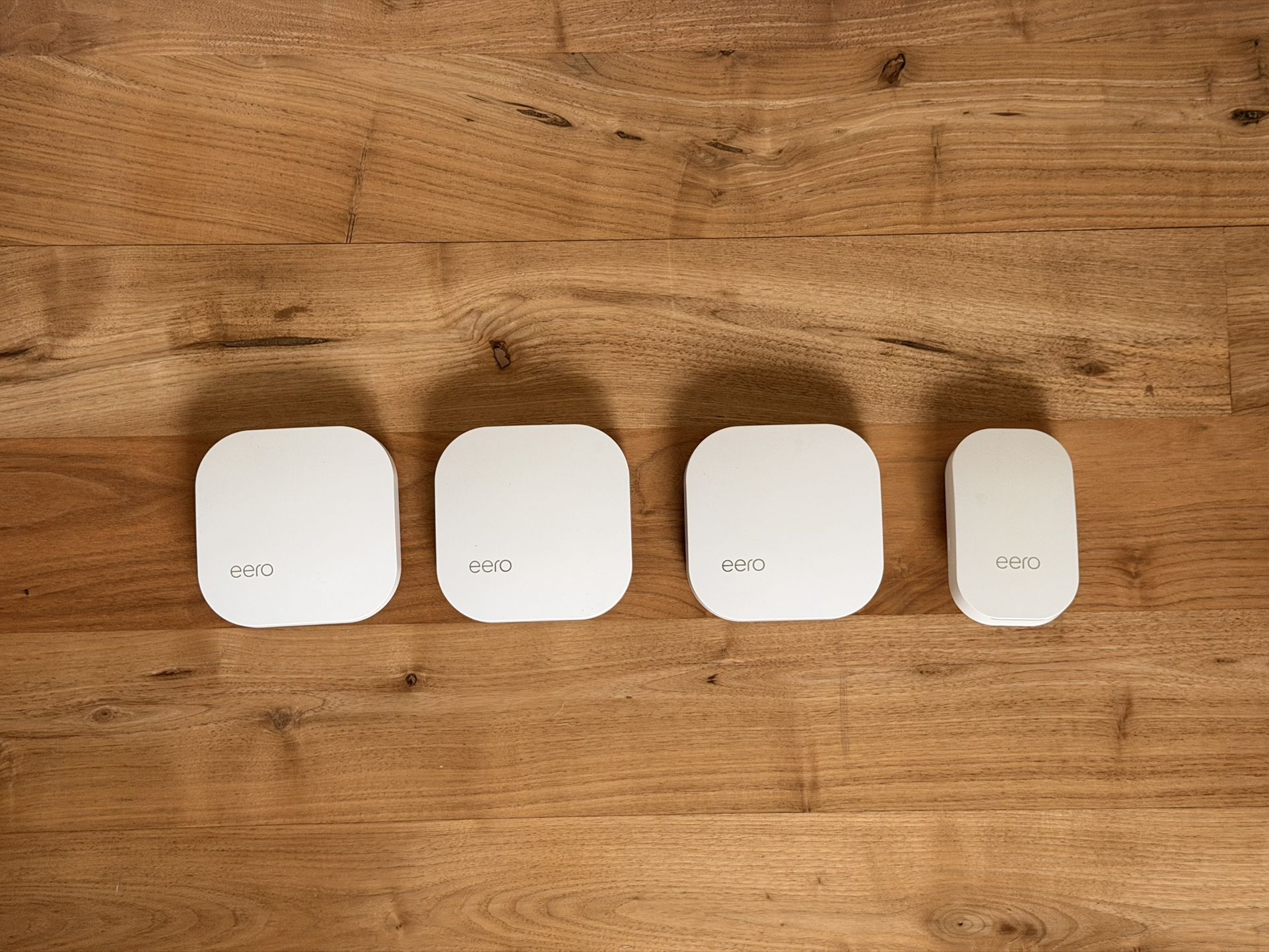 eero Pro Tri-Band Mesh Wi-Fi System: 3 Routers + 1 Beacon Extender
