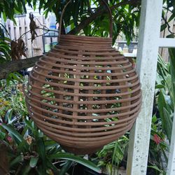 Large Wood Hanging Decor 