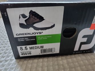 Used Mens Footjoy Golf Shoes Size 8.5