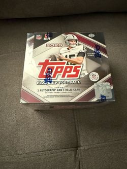 2026 Topps Flagship Football - Jumbo Hobby Box Sealed