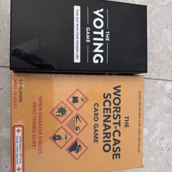 The Voting Game And The Worst Case Scenario Card Game