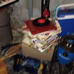 Old Antique Music Records Vintage