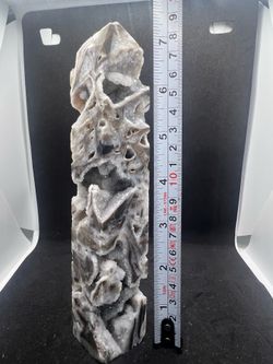 Spheralite druzy tower