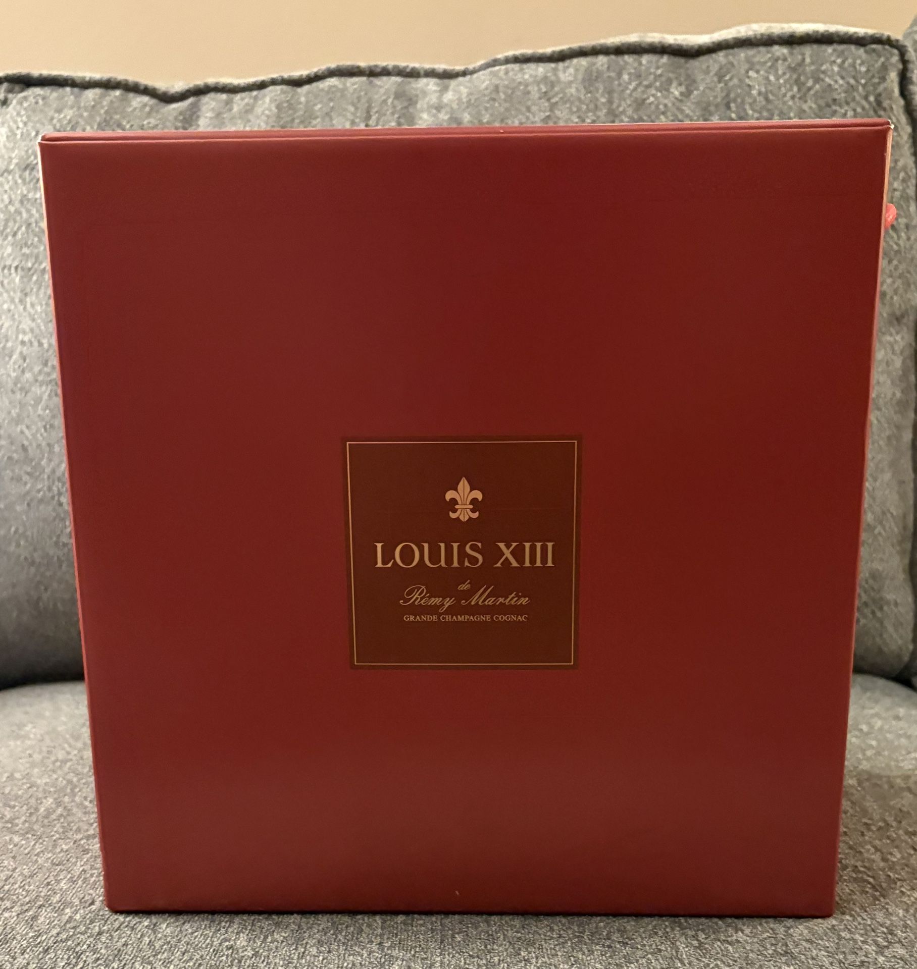 Louis XIII crystal bottle