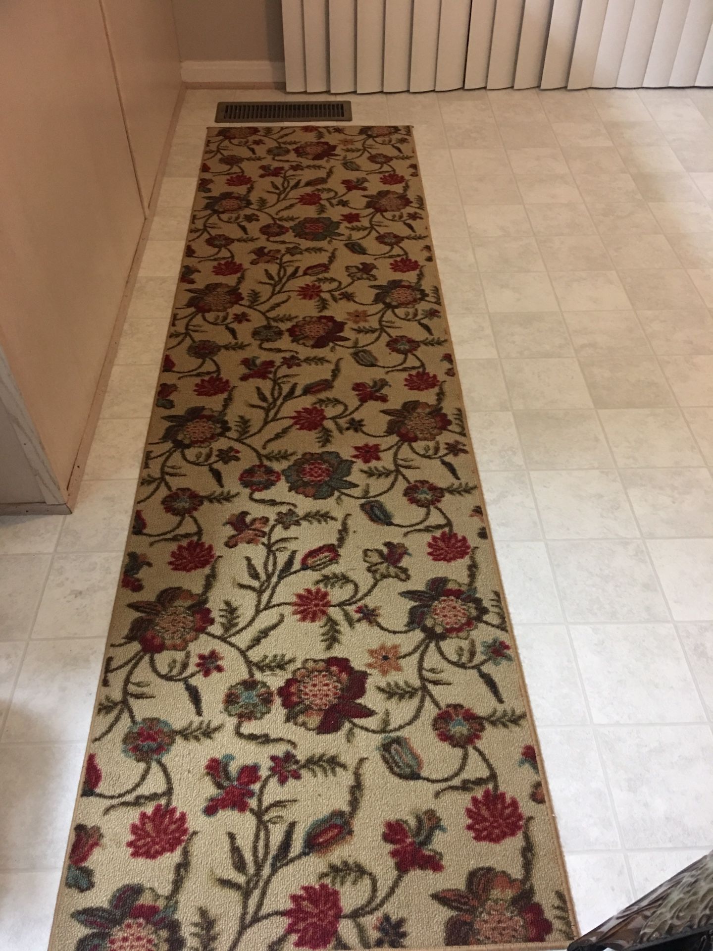 Area rug. Still looks new