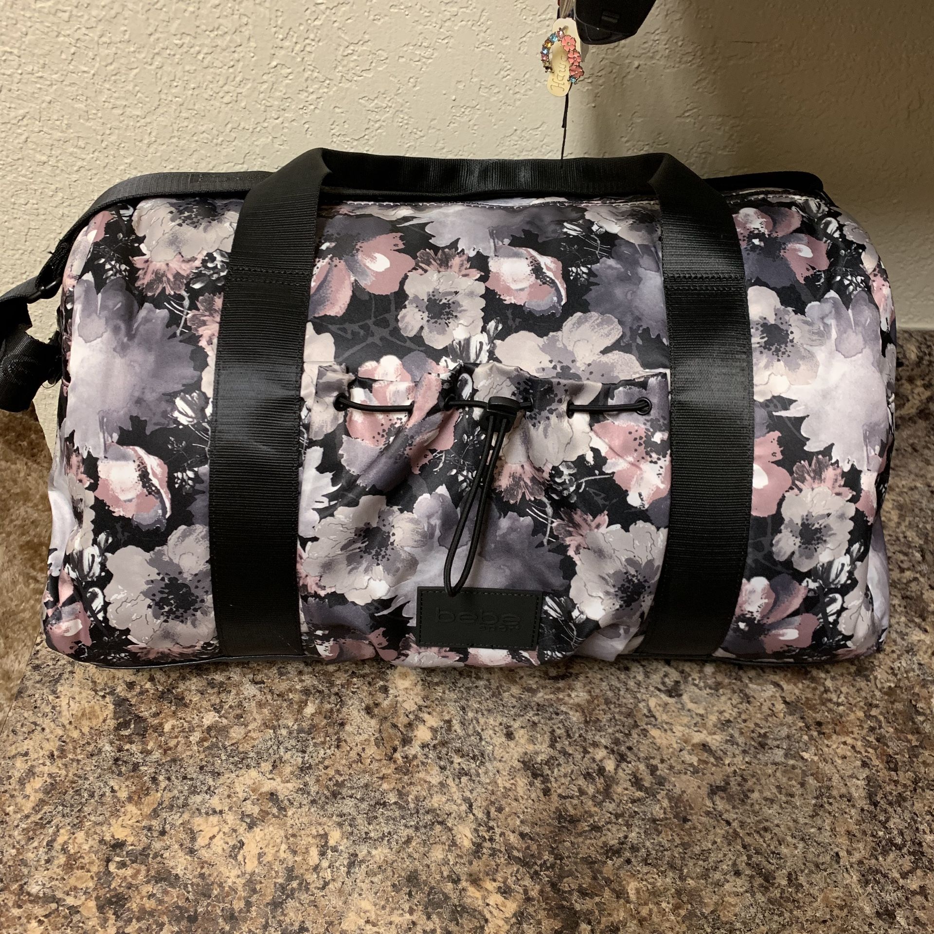 NWT Bebe Becca Large Duffle Bag