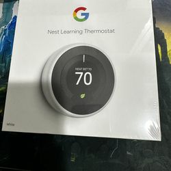 Google Nest learning thermostat  - brand NEW - sealed