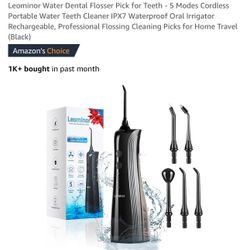 Water flosser for teeth, new: