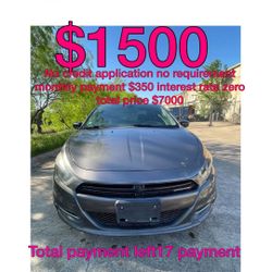 2016 Dodge Dart No Credit Application No Requirement