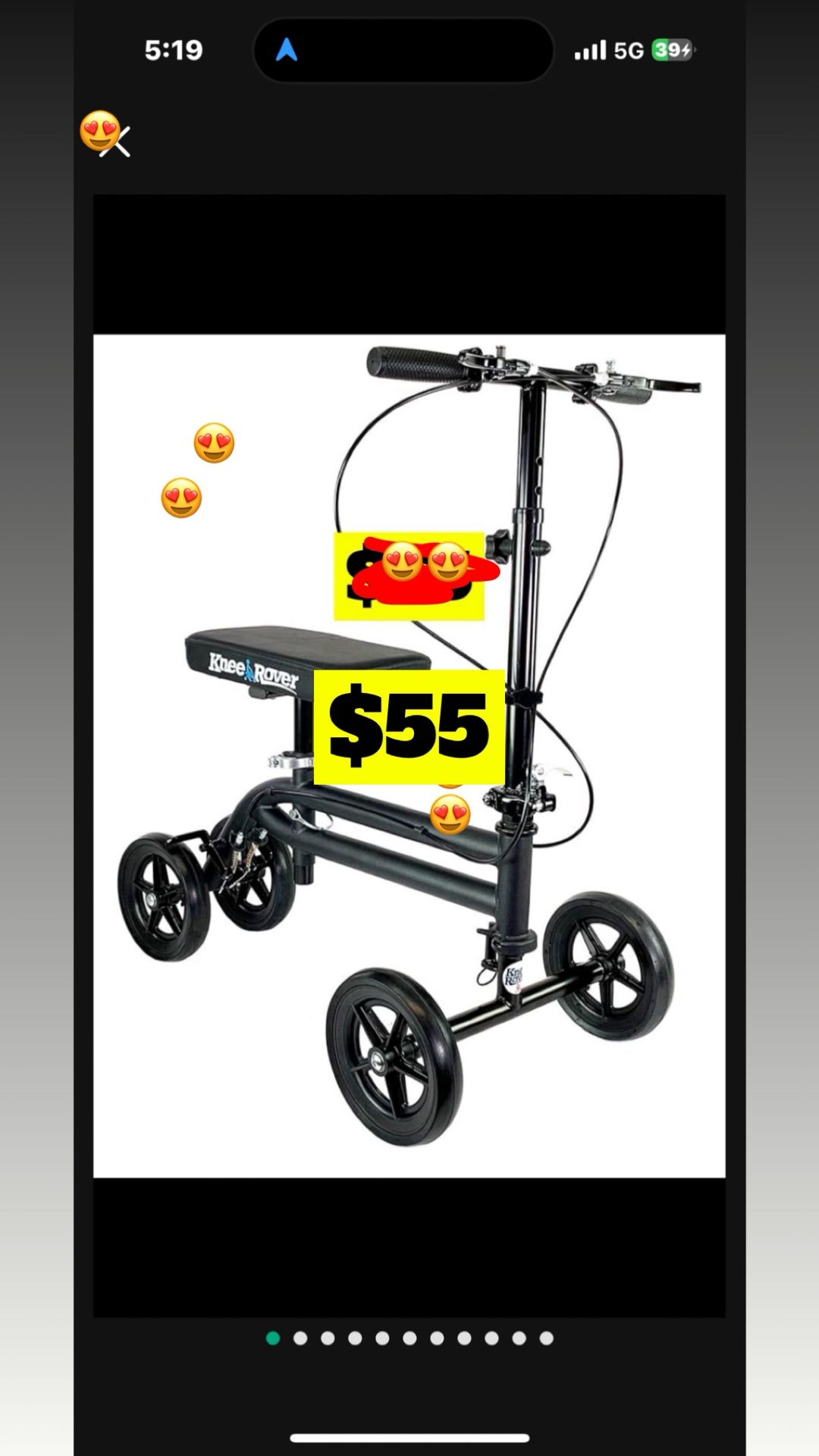 Knee Scooter $55