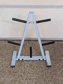 A-Frame Weight Plate Rack