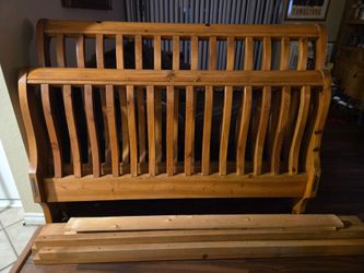Queen Size Bed Frame (Wood!)