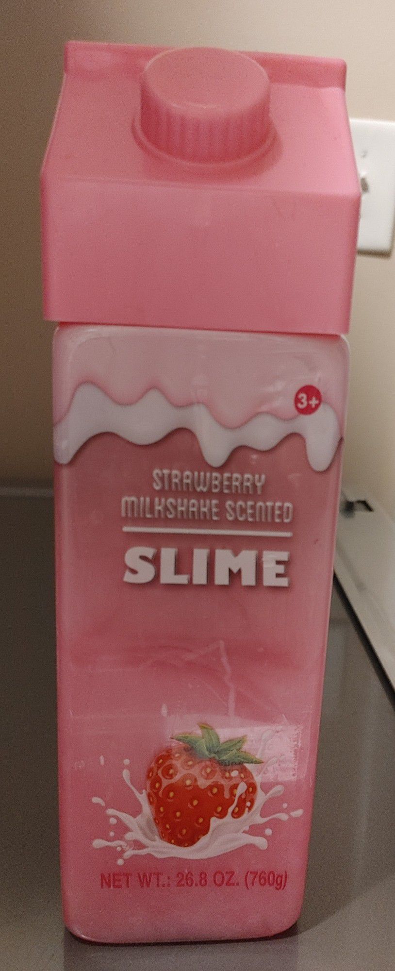 Strawberry Milkshake Scented Slime