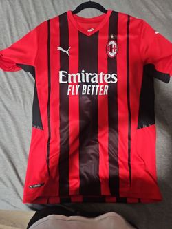 Puma AC Milan Home Soccer Jersey Size Large