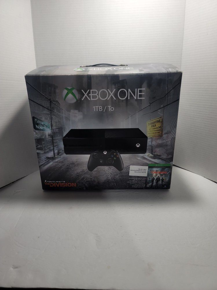 Xbox One 1TB The Division Box