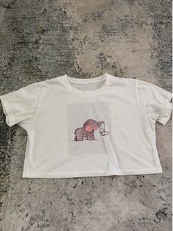 Cute Animals Crop Top
