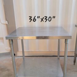 Stainless Steel Tables