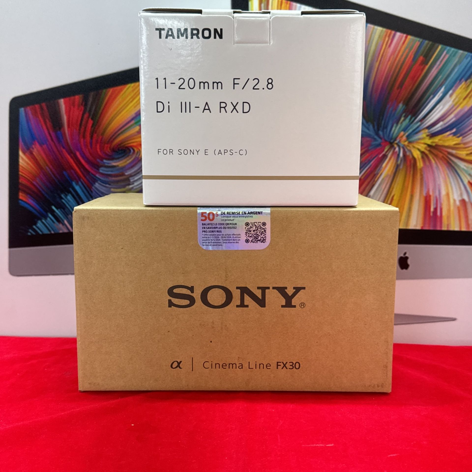 Sony Fx30 Cinema Line Camera Bundle With Tamron 11-20mm F2.8 Lens
