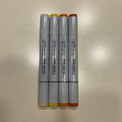 Copic Sketch Markers Set Of 4 In Yellow