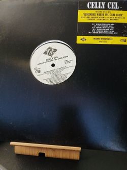 Celly Cel, Remember Where You Came From, (12", Single, Promo), NM or M-, (contact info removed)
