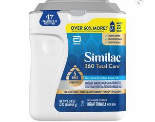 Similac 360 Total Care Infant Formula 34 oz