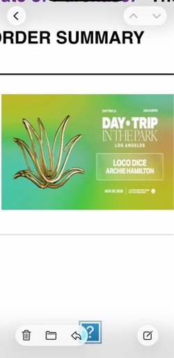 Loco dice daytrip Sunday Aug 30