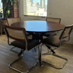 Mid Century Modern Solid Wood Table
