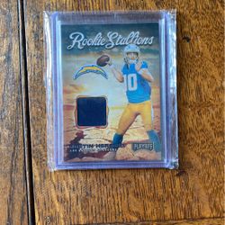 2020 Panini playoff Justin Herbert Rookie Patch 🔥📈